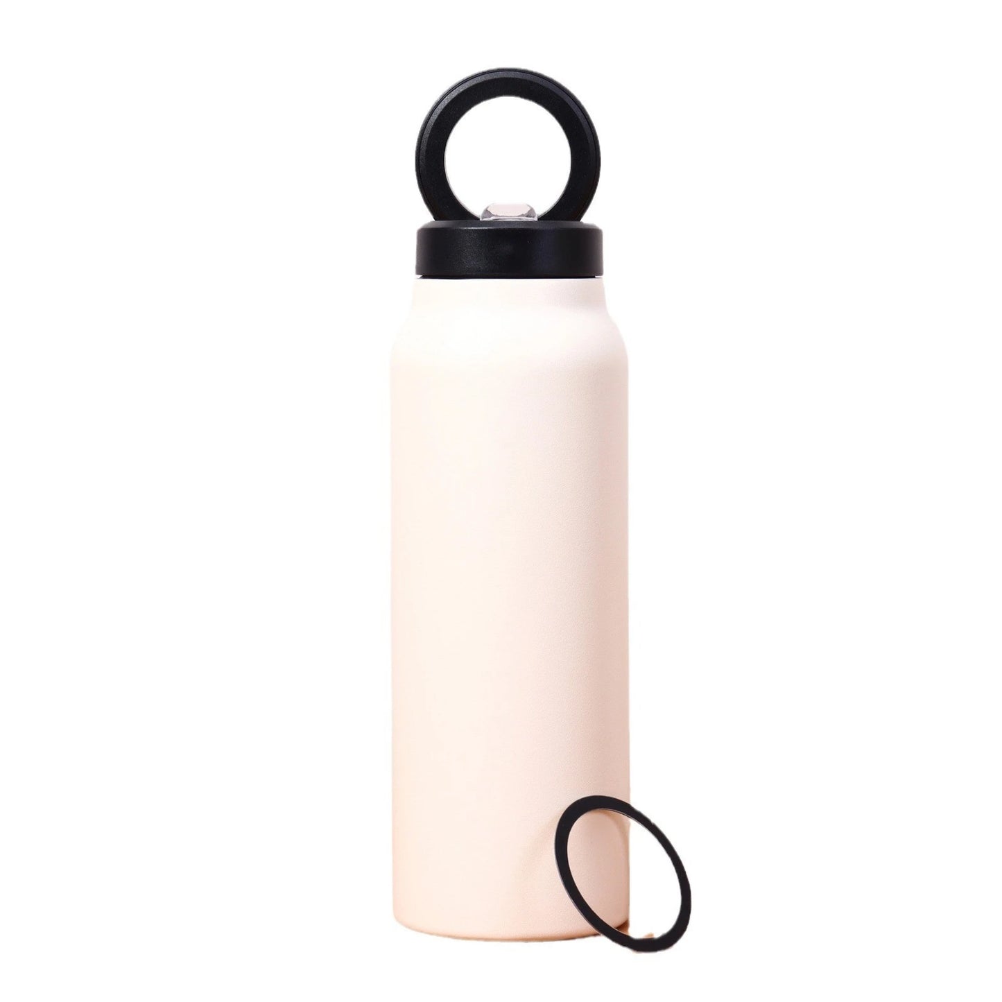 Personalized Insulated Water Bottle with Magnetic Phone Holder Custom Name Logo Stainless Steel Flask Gift for Women Men